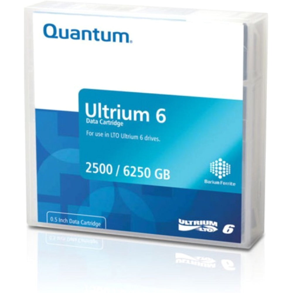 Quantum MR-L6MQN-02 LTO Ultrium 6 Data Cartridge - LTO-6 - WORM - 2.50 TB (Native) / 6.25 TB (Compressed) - 2775.59 ft Tape Length