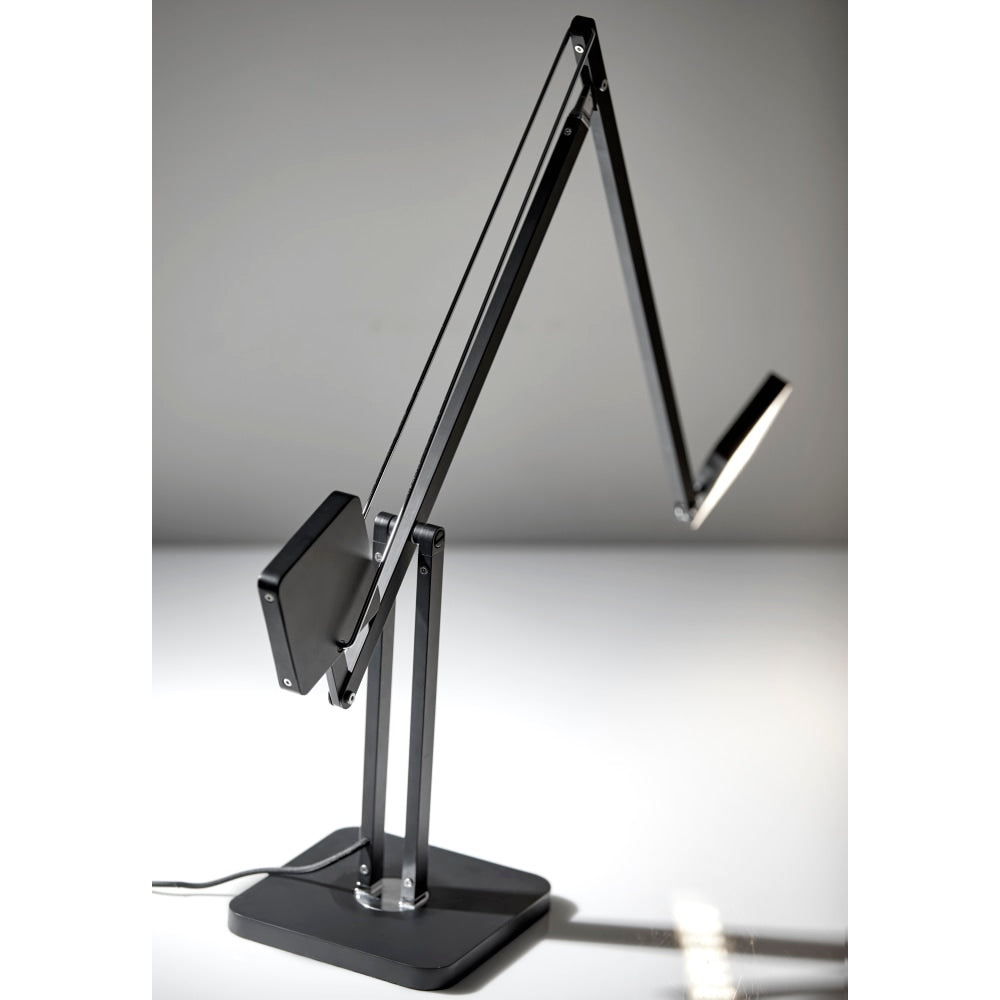 Adesso ADS360 Cooper Desk Lamp, 37inH, Matte Black