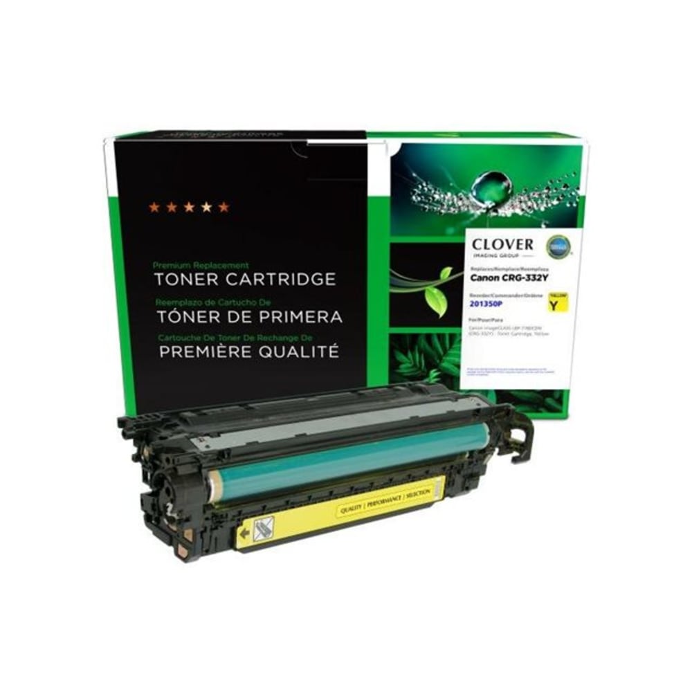 Office Depot Remanufactured Yellow Toner Cartridge Replacement For Canon CRG-332, ODCRG332Y