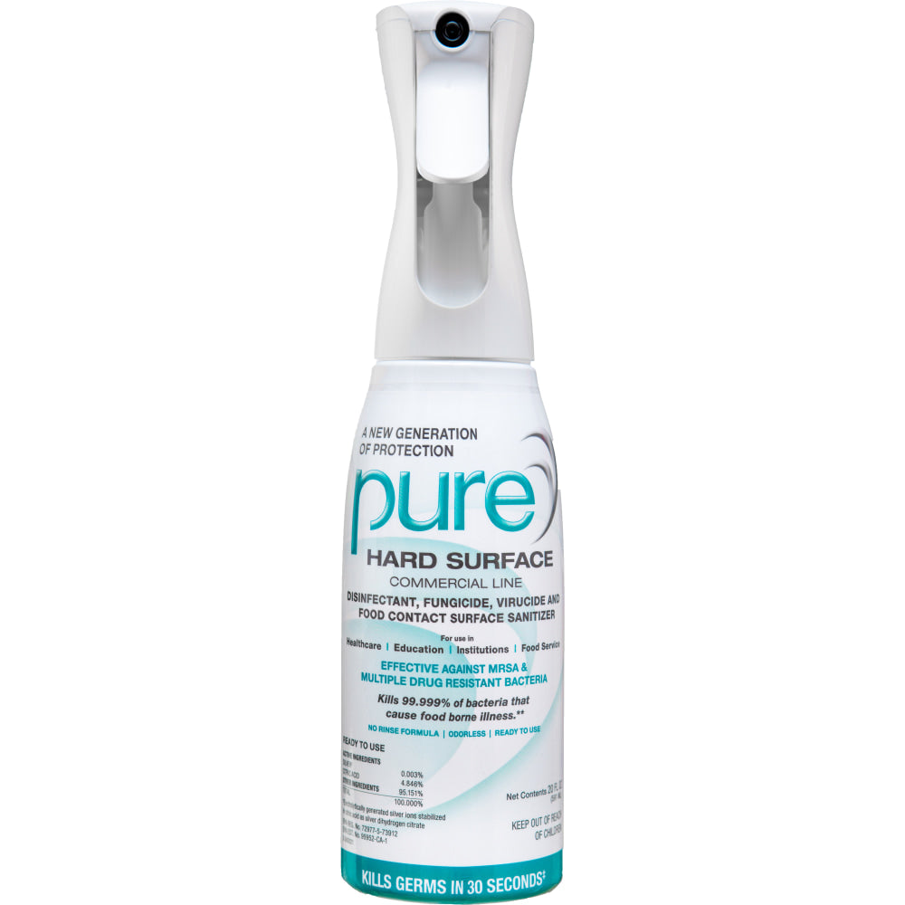 Pure Bottle Sprayers, 20 Oz, White, Pack Of 6 Sprayers