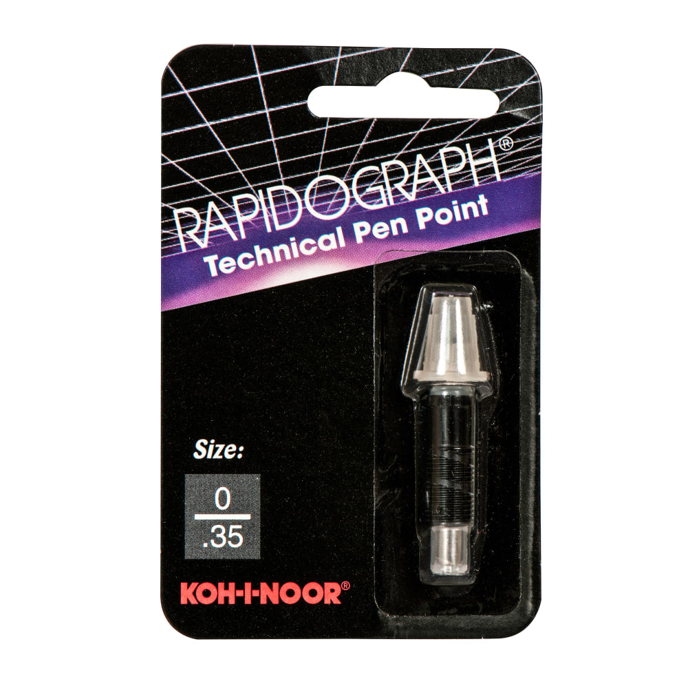 Koh-I-Noor Rapidograph No. 72D Replacement Point, 0, 0.35 mm