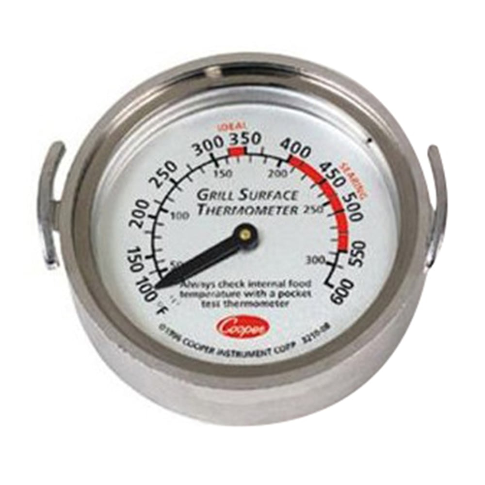 Cooper-Atkins Grill Surface Thermometer, 100 deg. - 600 deg. F