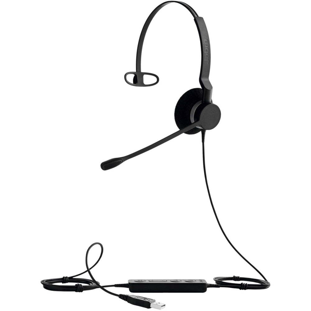 Jabra BIZ 2300 USB MS Mono - Headset - on-ear - wired - USB - Certified for Skype for Business