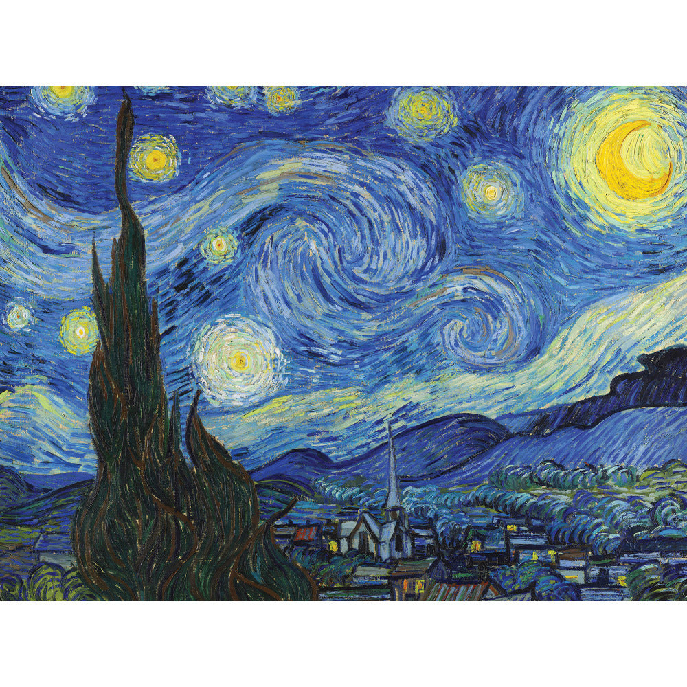 Willow Creek Press 500-Piece Puzzle, Starry Night