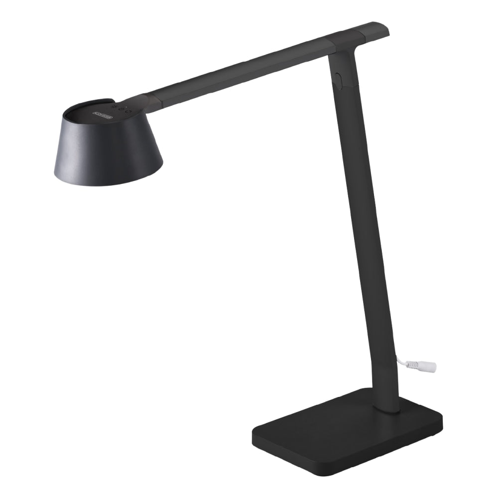 Black+Decker Verve Designer Series LED Desk Lamp With USB Port, 17-3/8inH, Black