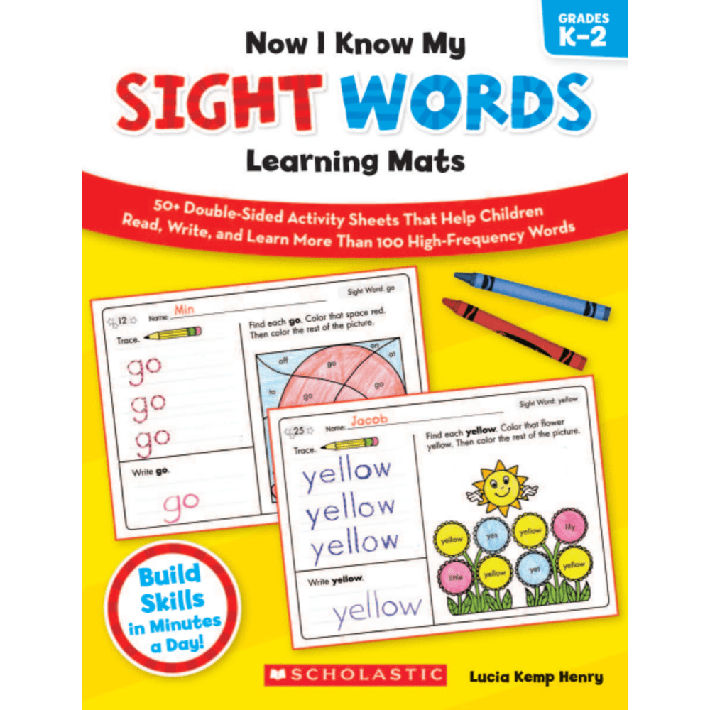 Scholastic Now I Know My Sight Words