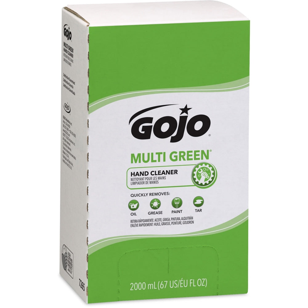 GOJO Multi-Green Gel Hand Soap Cleaner, Citrus Scent, 6.76 Oz Bottle