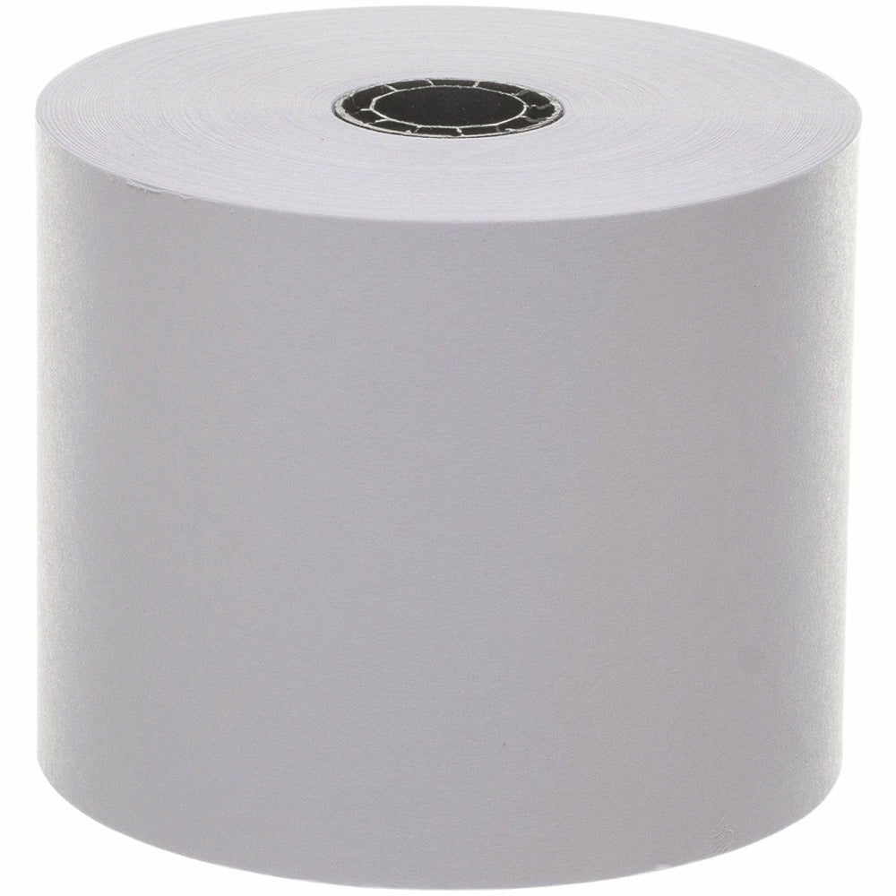 Business Source Single-ply 150ft Machine Paper Rolls - 2 1/4in x 150 ft - 3 / Pack - Sustainable Forestry Initiative (SFI) - Lint-free - White