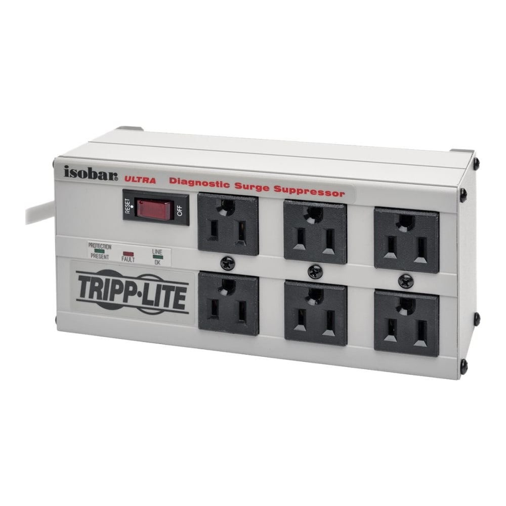 Tripp Lite Isobar Premium Surge Suppressor, 6-Outlet, 6ft Cord