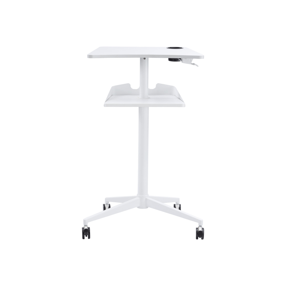 Safco Vum Mobile Workstation, 48-1/4inH x 30-3/4inW x 22-7/8inD, White