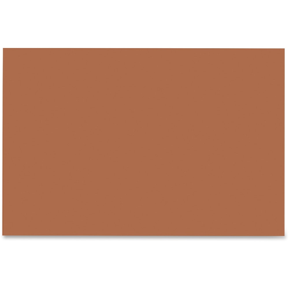 Prang Construction Paper, 12in x 18in, Brown, Pack Of 50