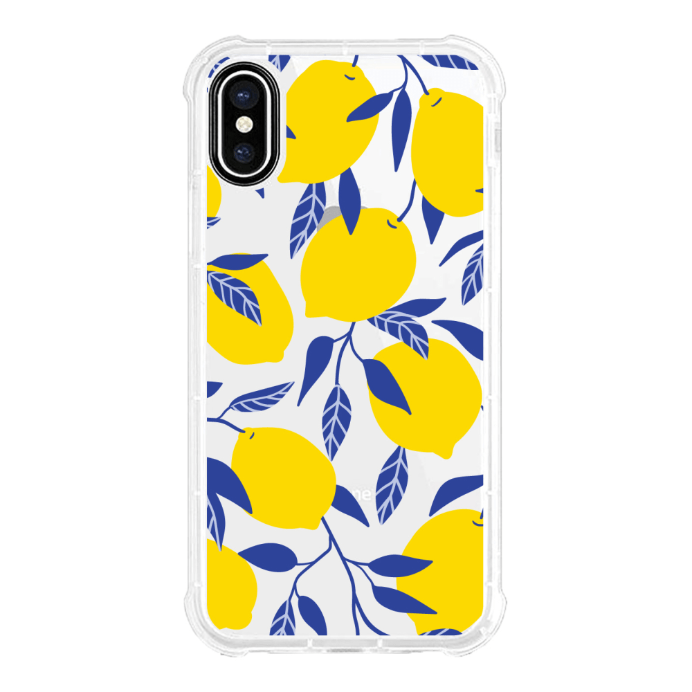 OTM Essentials Tough Edge Case For iPhone X/Xs, Lemon, OP-SP-Z126A