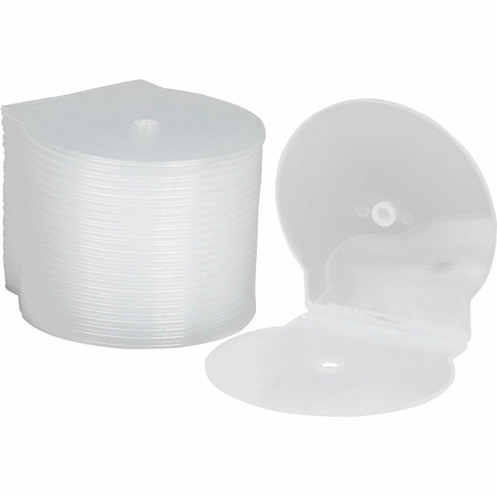 SKILCRAFT C-Shell CD Storage Cases, Clear, Box Of 25 (AbilityOne 7045-01-554-7681)