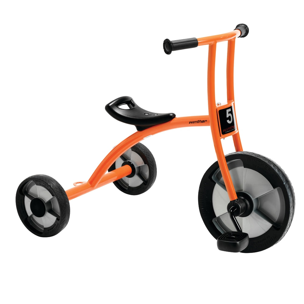 Winther Circleline Tricycle, Large, 36 1/4inL x 22 7/8inW x 28inH, Orange