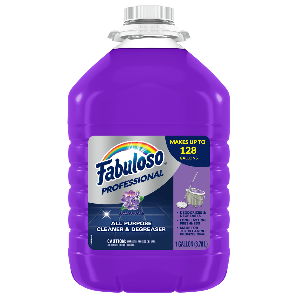 Fabuloso All-Purpose Cleaner, Lavender Scent, 1 Gallon, Case Of 4 Bottles