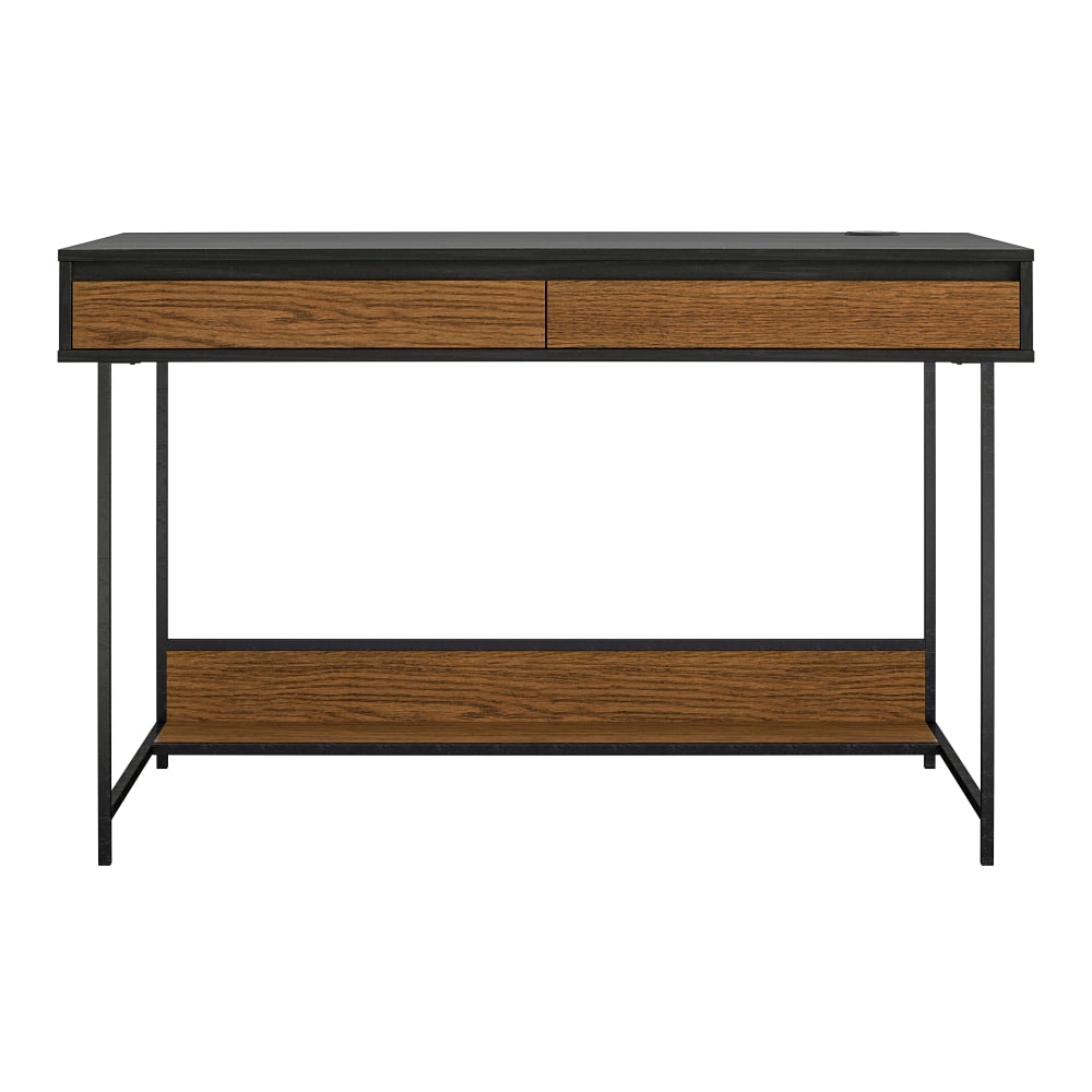 Ameriwood Home Reznor 48inW Computer Desk, Black