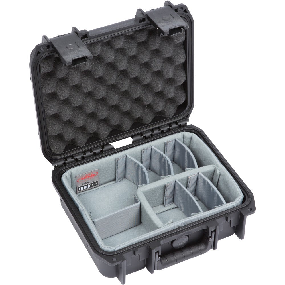 SKB Cases iSeries Protective Case With Padded Dividers, 11in x 8in x 4-1/2in, Black