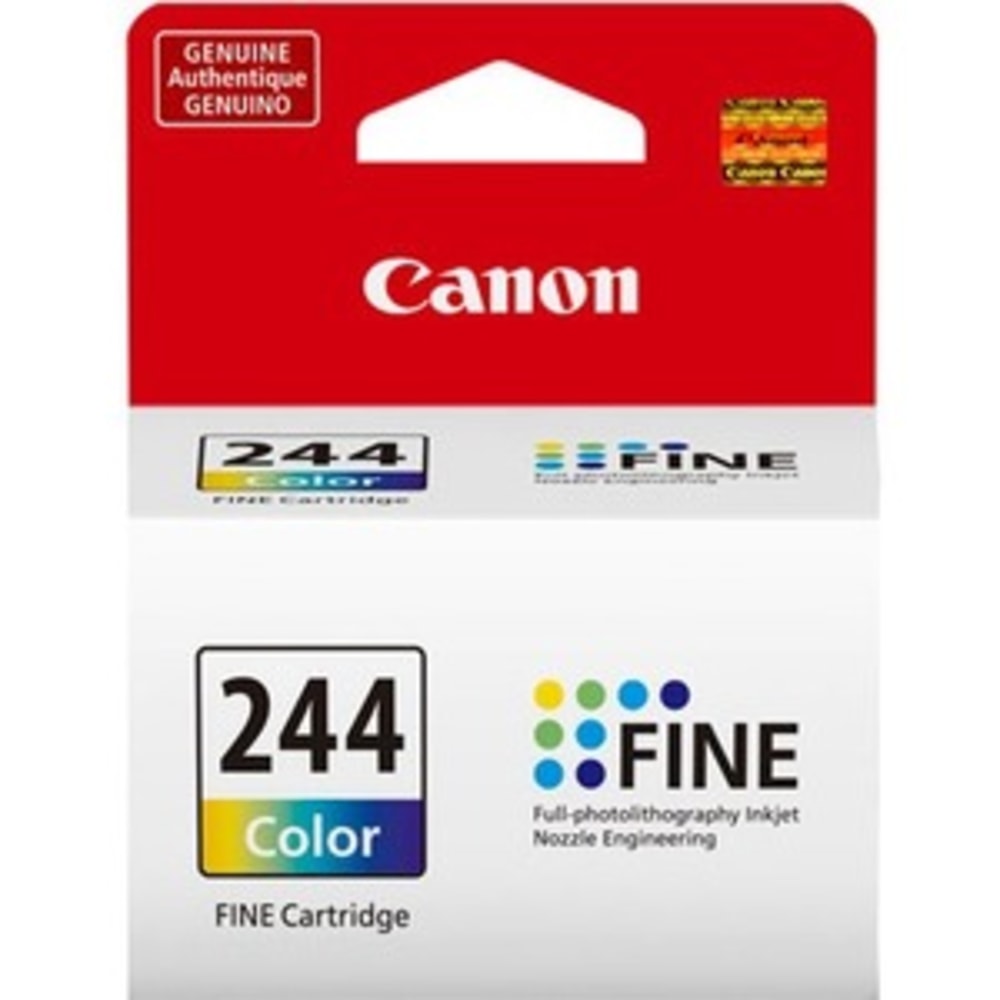 Canon CL-244 Original Inkjet Ink Cartridge - Color Pack - Inkjet