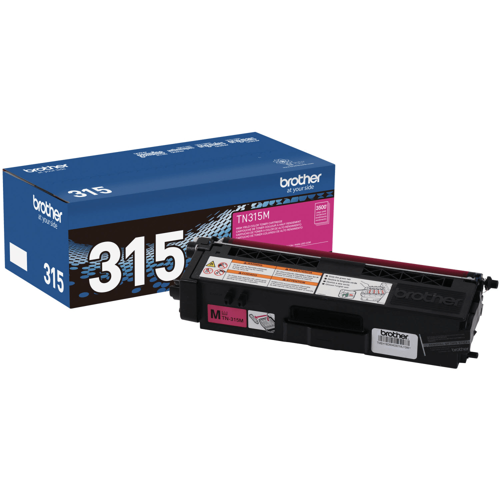 Brother TN-315 Magenta Toner Cartridge, TN-315M