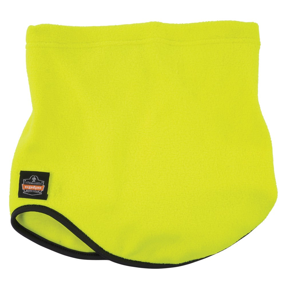 Ergodyne N-Ferno 6960 Fleece Neck Gaiter, Hi-Vis Lime