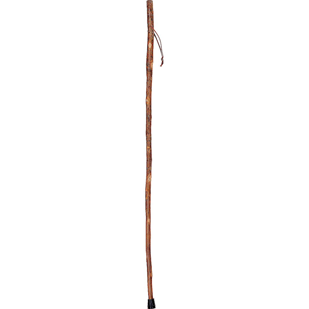 Brazos Walking Sticks Free Form Hickory Walking Stick, 55in