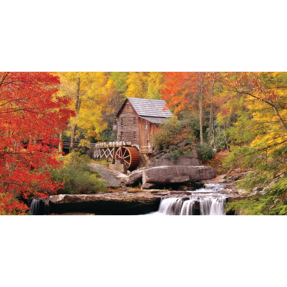 Biggies Wall Mural, 27in x 54in, Waterwheel