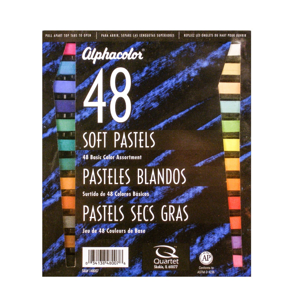 Alphacolor Soft Pastel Set, Pack Of 24