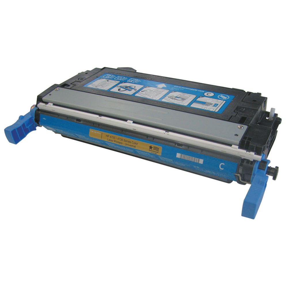 Hoffman Tech Remanufactured Cyan Toner Cartridge Replacement For HP 644A, Q5951A, 545-51U-HTI