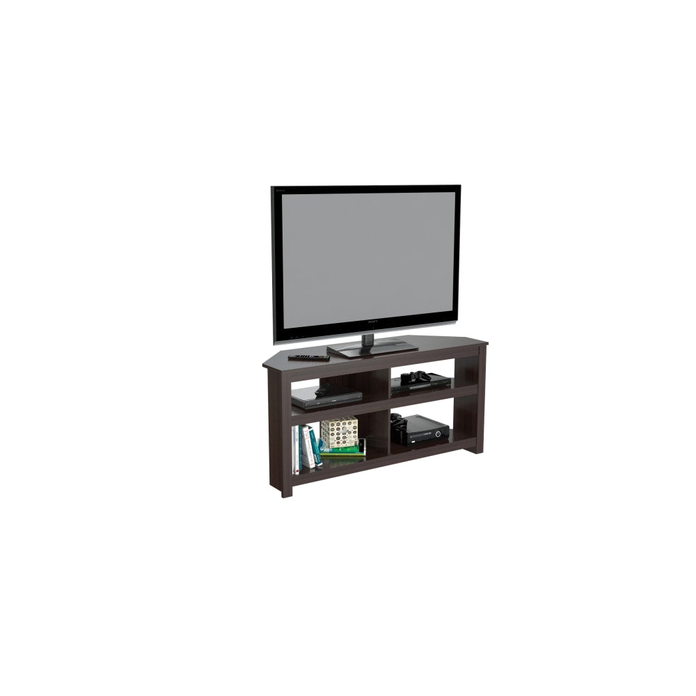 Inval Corner TV Stand For TVs Up To 60in, Espresso