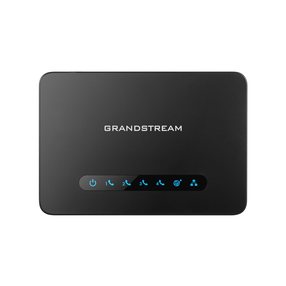 Grandstream 4-FXS Port 4-SIP Profile ATA Gateway, Black, GS-HT814