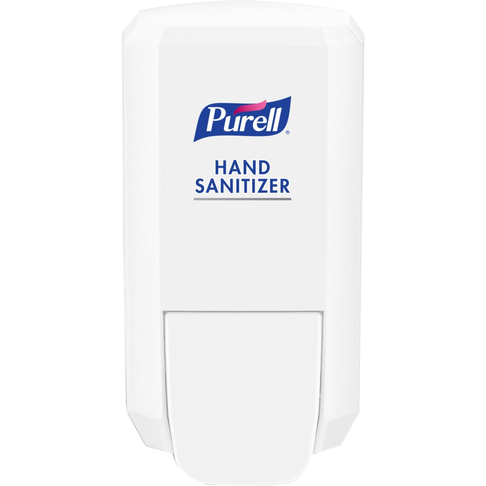 Purell CS2 Push-Style Hand Sanitizer Dispensers, White, Case Of 6 Dispensers