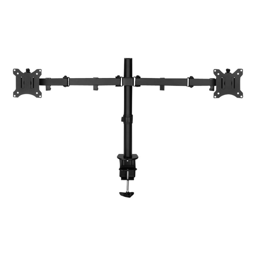 Amer Desk Mount for Monitor, Flat Panel Display - 2 Display(s) Supported - 32in Screen Support - 17.64 lb Load Capacity - 75 x 75, 100 x 100