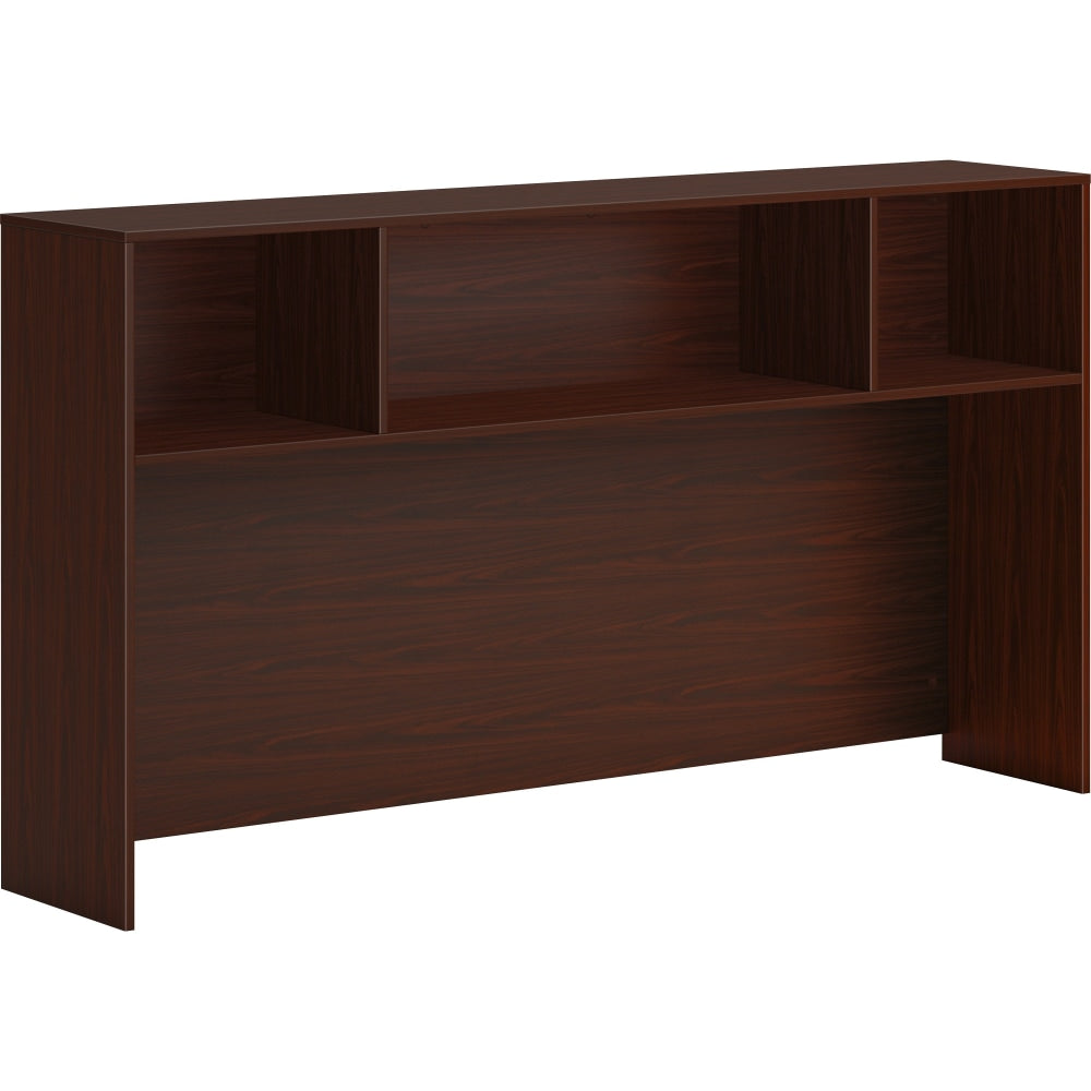 HON Mod Desk Collection 72inW Open Hutch, Mahogany