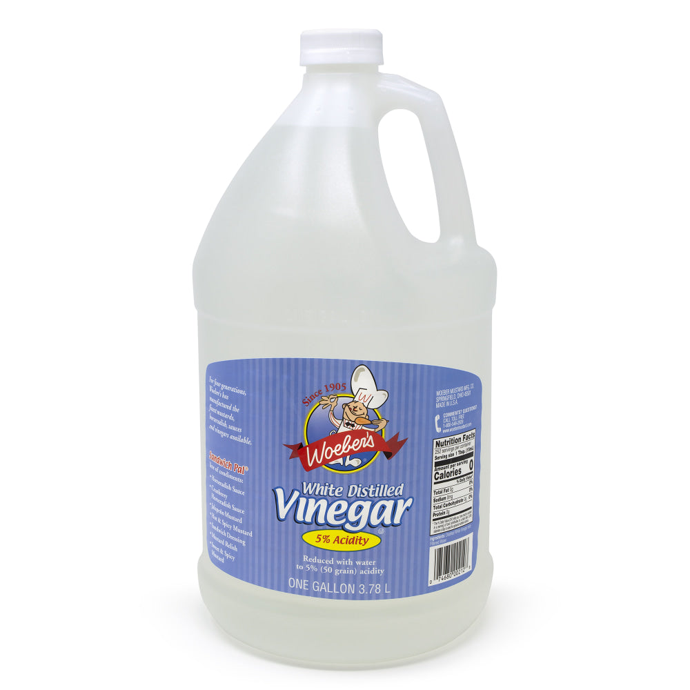 WOEBERs White Distilled Vinegar Bottle, 1 Gallon