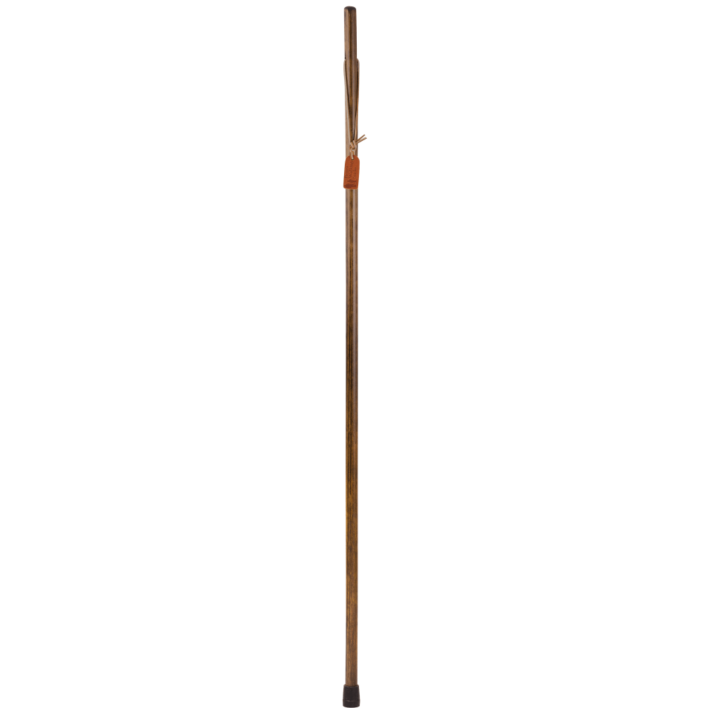 Brazos Walking Sticks Free Form Pine Walking Stick, 55in, Brown