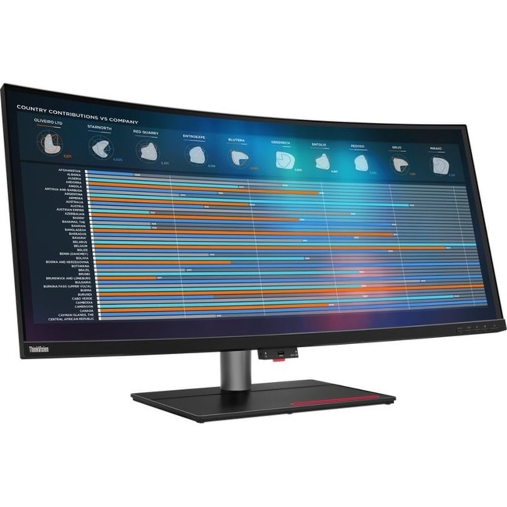 Lenovo ThinkVision P40w-20 39.7in 5K2K WUHD Curved Screen WLED LCD Monitor