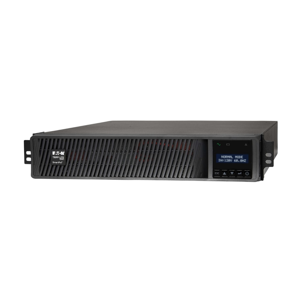 Eaton Tripp Lite Series SmartPro 750VA 600W 120V Line-Interactive Sine Wave UPS - 6 Outlets, Extended Run, WEBCARDLXE, LCD, USB, DB9, 2U Rack/Tower Battery Backup - UPS (rack-mountable) - 7.5 A - AC 120 V - 600 Watt - 750 VA - 1-phase - RS-232, USB