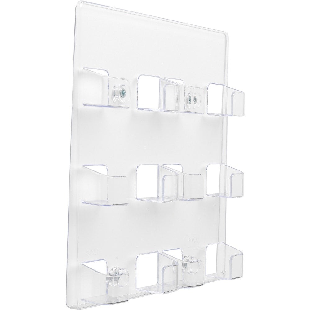 Deflecto Wall Mount Acrylic Business Card Holder, Clear