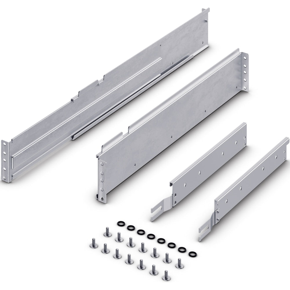 CyberPower CP2RAIL02 4-Post Rack Mount Rail Kit - Silver 5YR Warranty - Hardware & Accessories