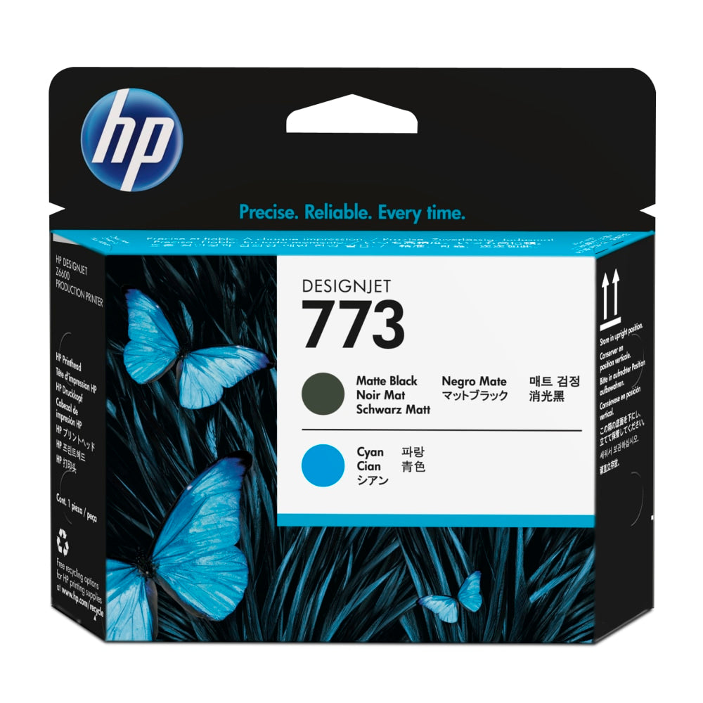 HP 773 (C1Q20A) Matte Black/Cyan Printhead