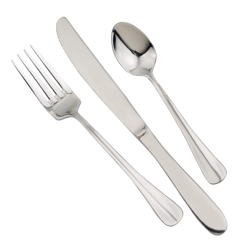 Walco Parisian Stainless Steel Salad Forks, Silver, Pack Of 24 Forks