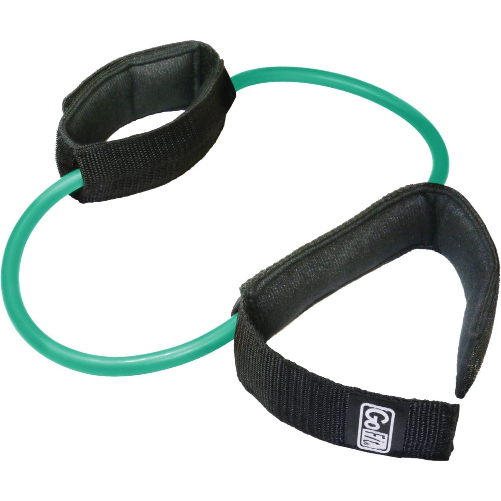 GoFit Resist-a-Cuffs (Light to Medium Resistance/Green) - Green - Rubber