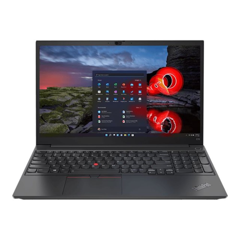 Lenovo ThinkPad E15 G3 20YG003FUS 15.6in Laptop - AMD Ryzen 5 5500U Hexa-core (6 Core) 2.10 GHz - 16 GB  - 8 GB On-board Memory - 256 GB SSD - Black  - Windows 10 Pro - AMD Radeon Graphics - 10.30 Hours Battery