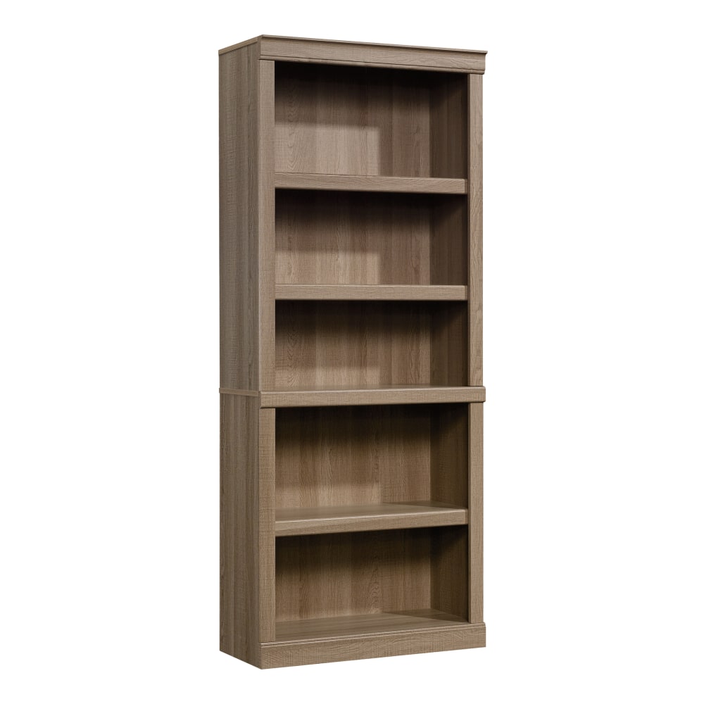 Realspace 72inH 5-Shelf Bookcase, Spring Oak