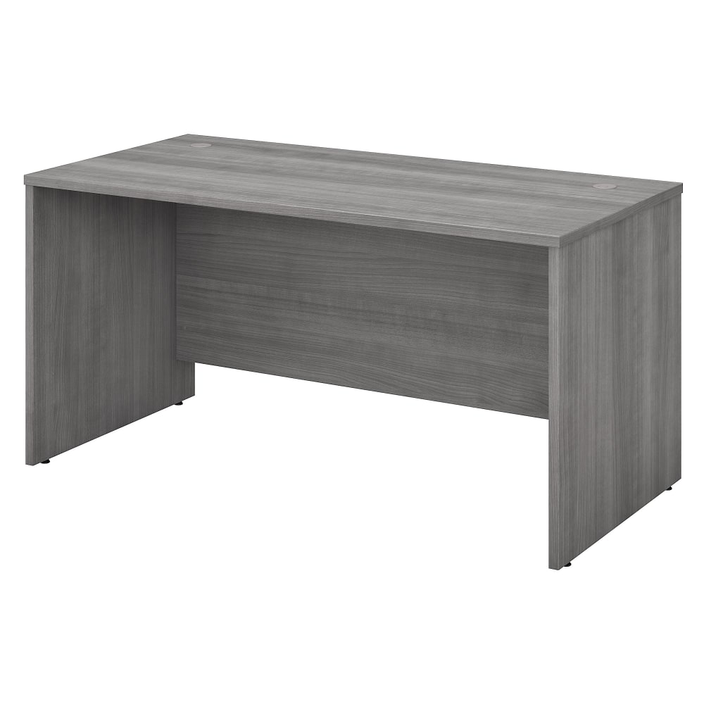 Bush Business Furniture Studio C 60inW Office Computer Desk, Platinum Gray, Standard Delivery