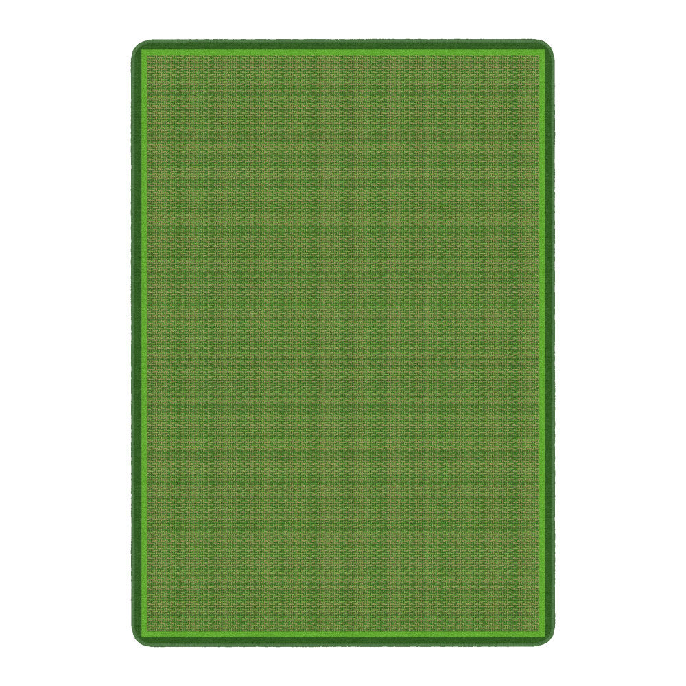 Flagship Carpets All Over Weave Area Rug, 6ft x 8-1/3ft, Green