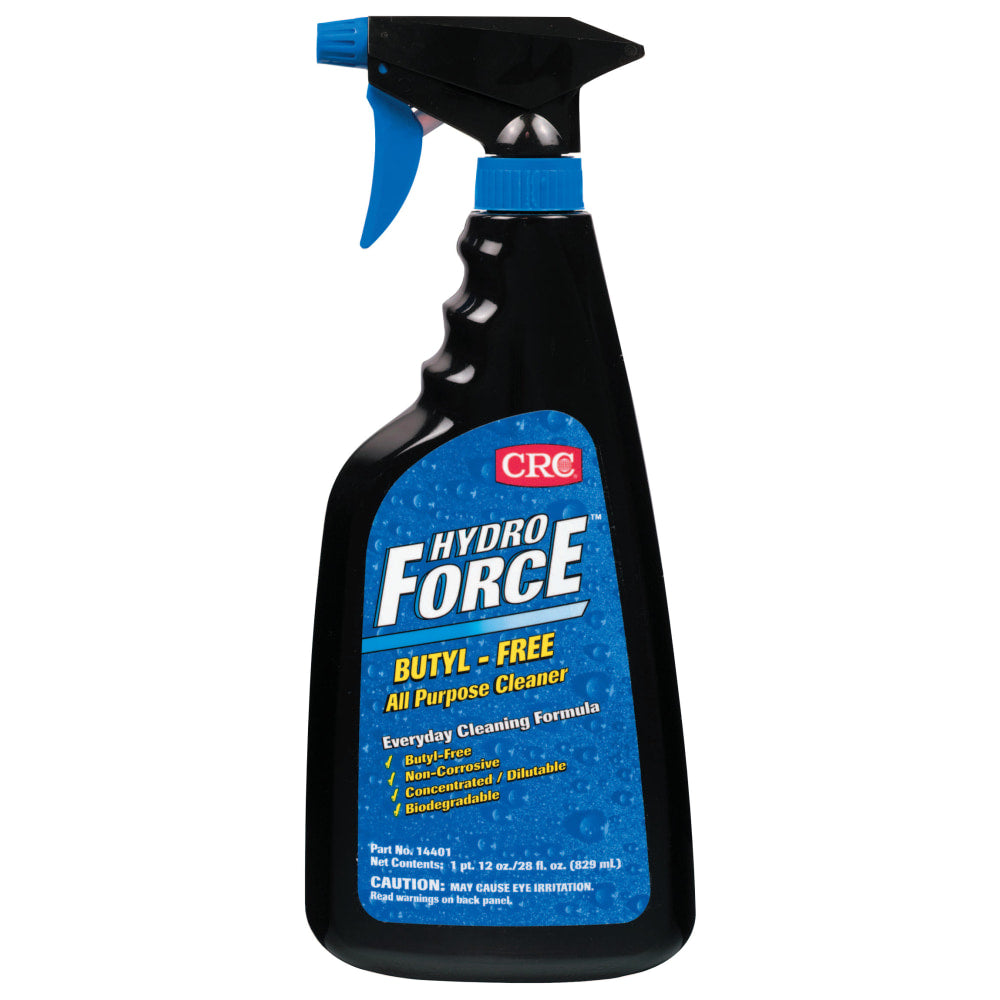 CRC HydroForce Butyl-Free All-Purpose Cleaner Spray, 32 Oz Bottle