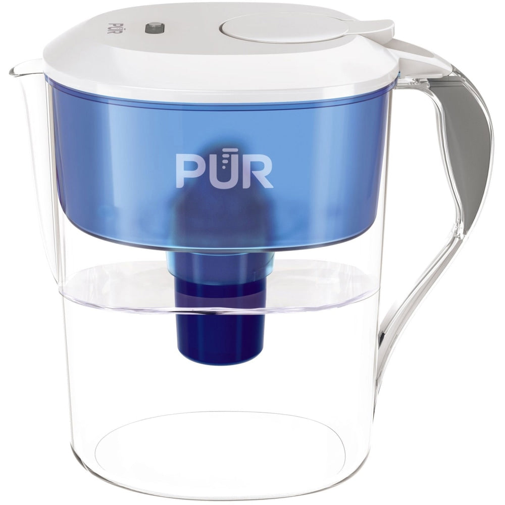 Honeywell Pur Water Filter Pitcher, 40 Gallon Capacity, Blue/Clear