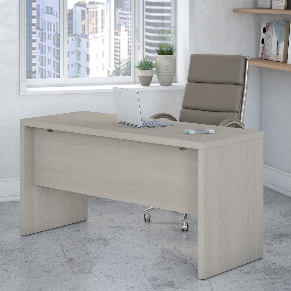 Bush Business Furniture Echo 60inW Credenza Computer Desk, Gray Sand, Standard Delivery