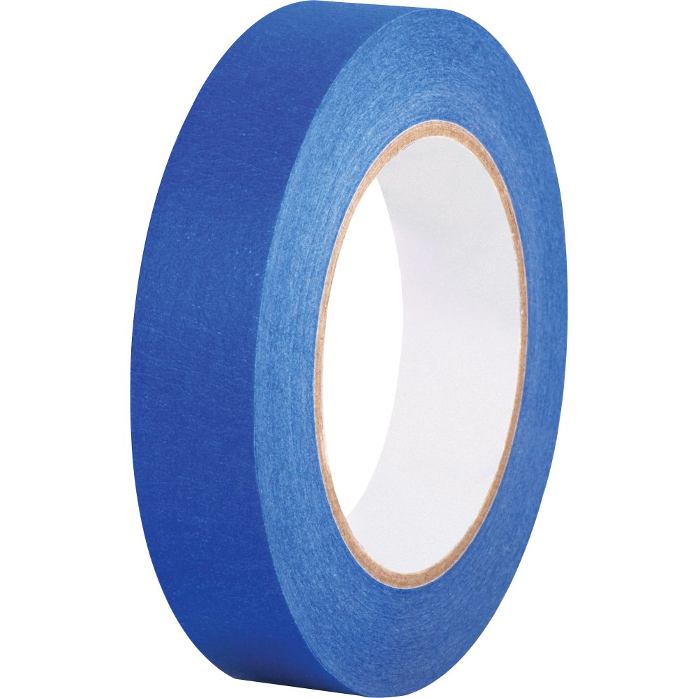 Business Source Multisurface Painters Tape - 60 yd Length x 1in Width - 5.5 mil Thickness - 2 / Pack - Blue